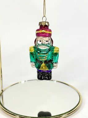 2004 Thomas Pacconi The Nutcracker Hand Blown Glass Christmas Ornament 3”